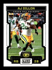 AJ Dillon 2023 Score #92 Green Bay Packers