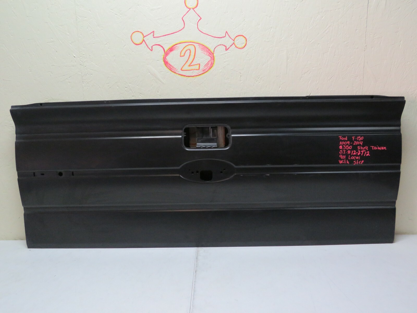 2009 2010 2011 2012 2013 2014 FORD F150 REAR TAILGATE SHELL WITH STEP HOLE  | eBay