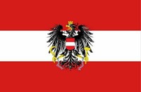 Aufkleber Sticker Flagge Fahne ÖSterreich Adler Autoaufkleber