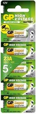 GP Super 23A 12V High Voltage Alkaline Battery (Pack of 5)