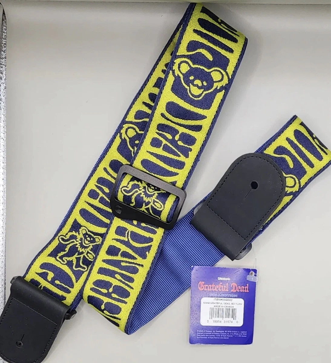 Grateful dead 2024 guitar strap