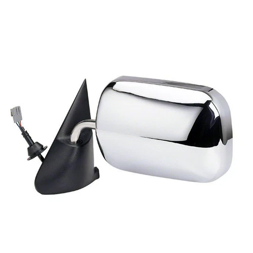 Chrome Driver Side Door Mirror fits 1987-1996 Dodge Dakota Pickup DMR-1224L