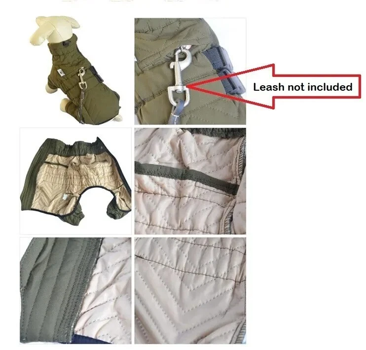 LoveLongLong SMALL DOG Coat Outdoor Vest Windproof Waterproof Reflective SIZE XS - Image 4 of 4