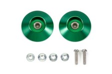 Tamiya 95609 Jr Hg Alum Ball-Race Rollers 19Mm Tapered / Ringless/Green