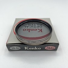 Kenko 55mm Skylight Optical Filter - L-40 UV - Color Y 1500 - Made In Japan