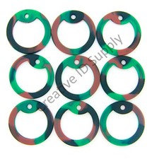 PACK 1,000 -CAMOUFLAGE MILITARY ARMY DOG TAG SILENCER SILICONE/RUBBER SILENCERS