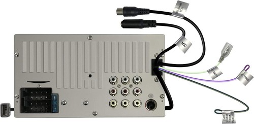 JVC 2 DIN Digital Autoradio Bluetooth USB für Ford S-Max 2006-2007 schwarz - Afbeelding 5 van 5