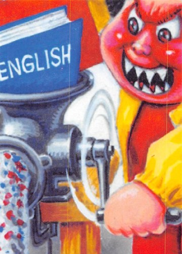 GARBAGE PAIL KIDS 2011 FLASHBACK SERIES 2 PICK-A-CARD YELLOW BASE STICKERS TOPPS - Picture 127 of 321