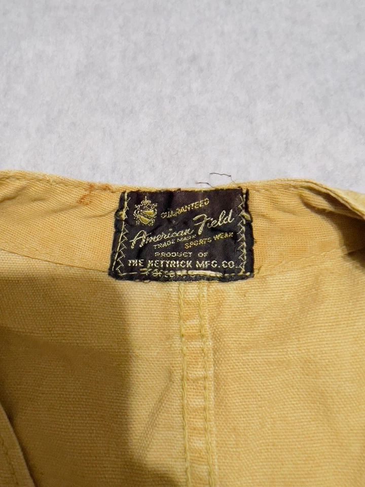 American Field Sports Wear Vest Men’s The Hettrick MFG Co Upland Game Hunting - Image 2 of 4