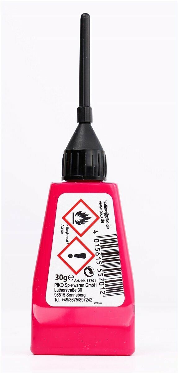 PIKO ~ New 2026 ~ PIKO-Fix Plastic Cement ~ Any Scale Glue ~ 1oz