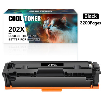 Toner For HP CF500A 202A CF500X 202X Color LaserJet Pro MFP M281fdw M254dw M281