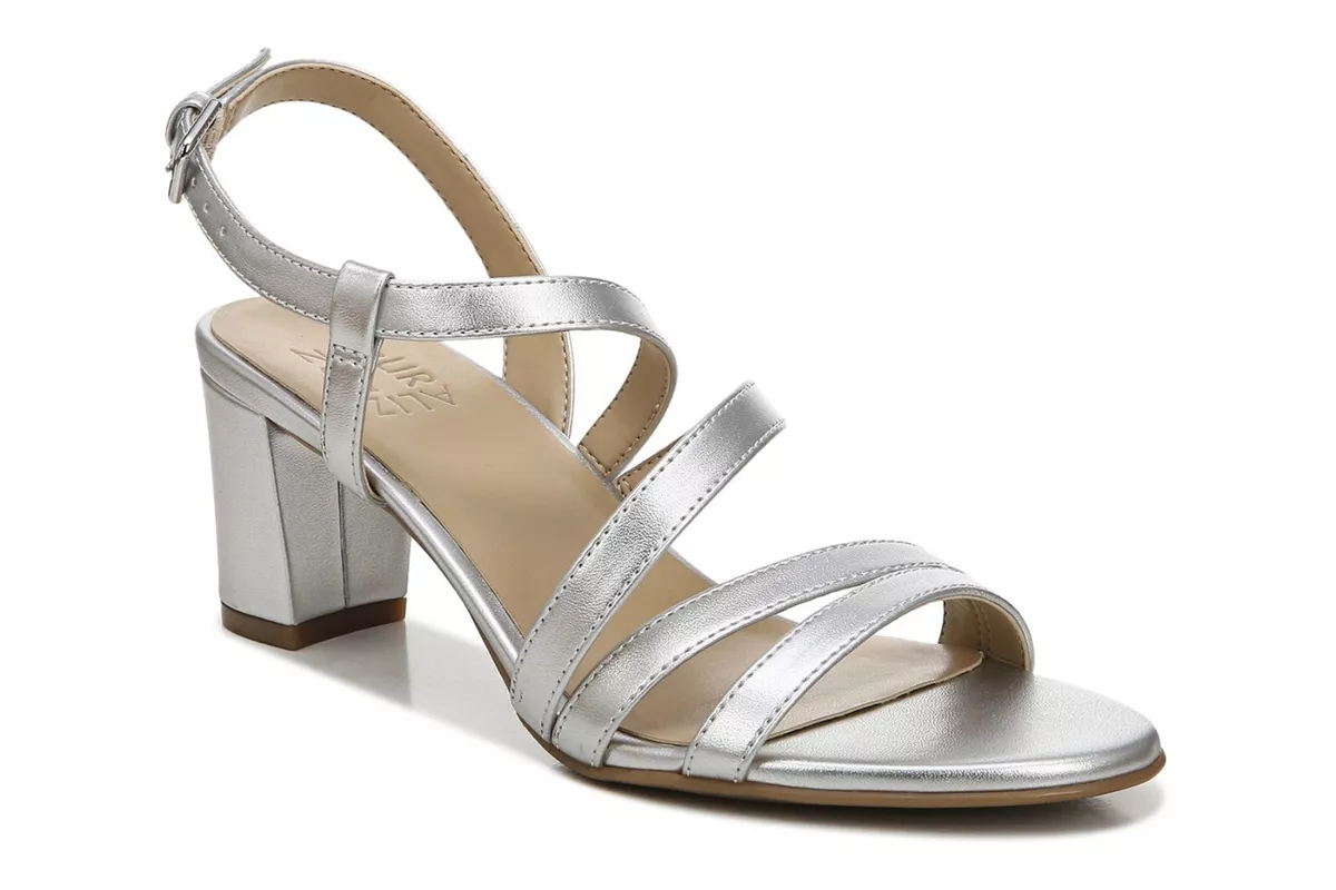 Naturalizer Bridget 2 Sandal Silver for Women
