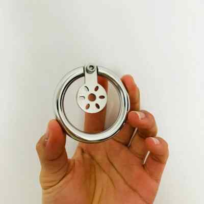 Newest Male Lock Sounds Device Super Small Chastity Cage Lightweigh Tight Rings