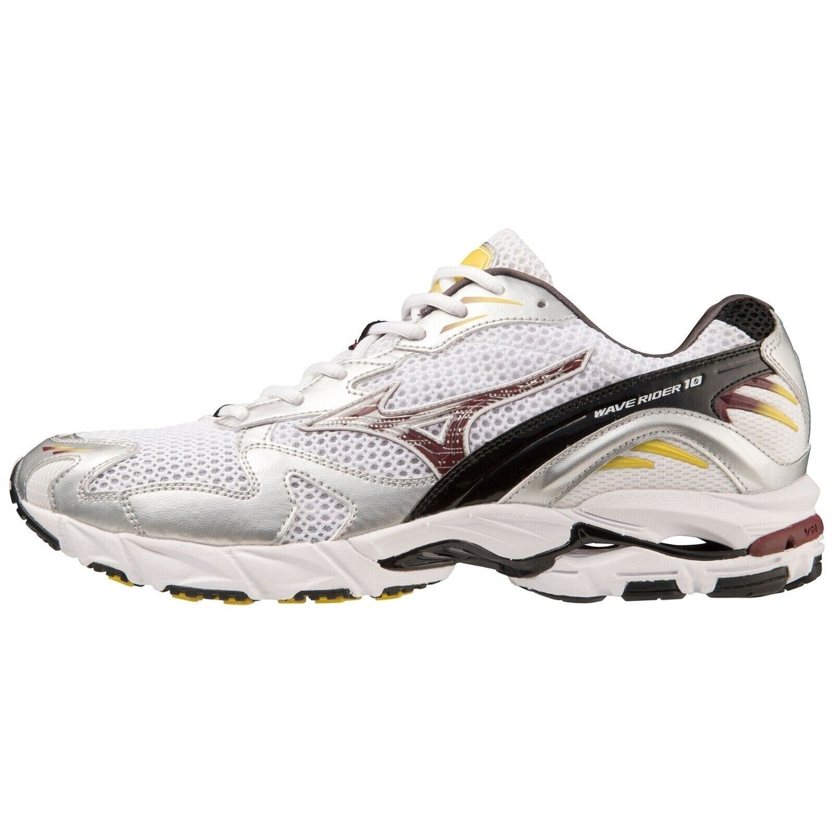 MIZUNO WAVE RIDER 10 D1GA2104 10 White Wine Silver Width 2E Sports 