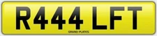 RALPH RALPHY RALPHS NUMBER PLATE RALF CHERISHED CAR REG R444 LFT ALF T FEES PAID