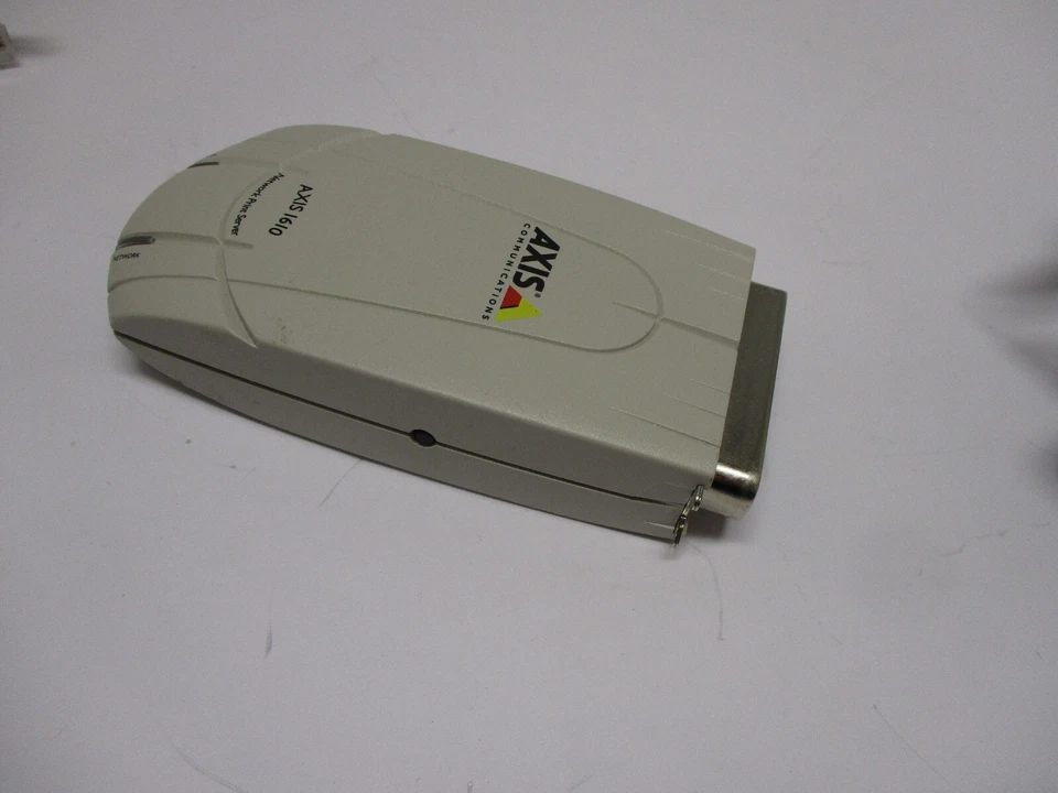 AXIS 1610 Network Print Server 0095-011-01 w/Cable Power Adapter - Image 3 of 4