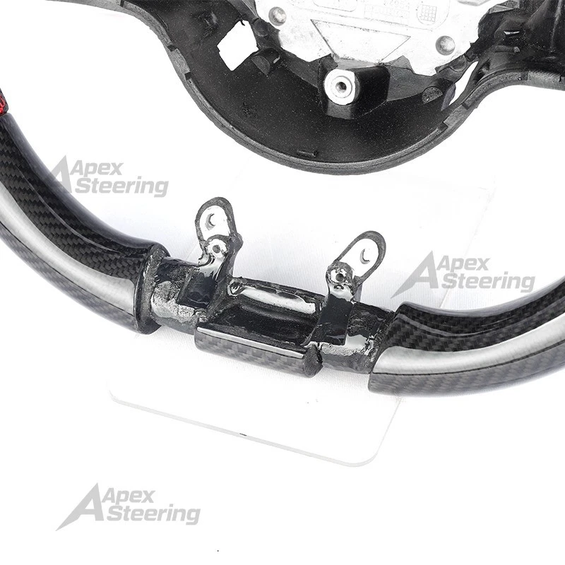 For Mercedes-benz AMG CLA CLS GLA C63 E63 G63 GT S63 carbon fiber steering wheel - Image 4 of 4