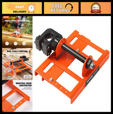 Portable Chainsaw Mill - Vertical Lumber Cutting Guide, 2''-6'' Width, Lightweight