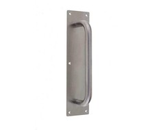 300mm Stainless Steel Pull Handle on Plate