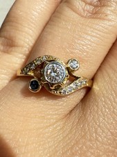 Bague En Or 18 Carat 750