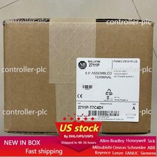 Allen Bradley 2711P-T7C4D1 Ser A PanelView Pl 700 HMI, 7" 24VDC US Free Tax