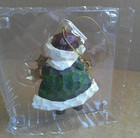Costco Whimsical Christmas SANTA Ornaments Set  5-pcs. Hand-Painted — photo 5