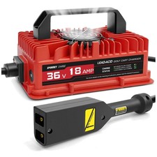 Portable 36V Battery Charger with Heat Dissipation