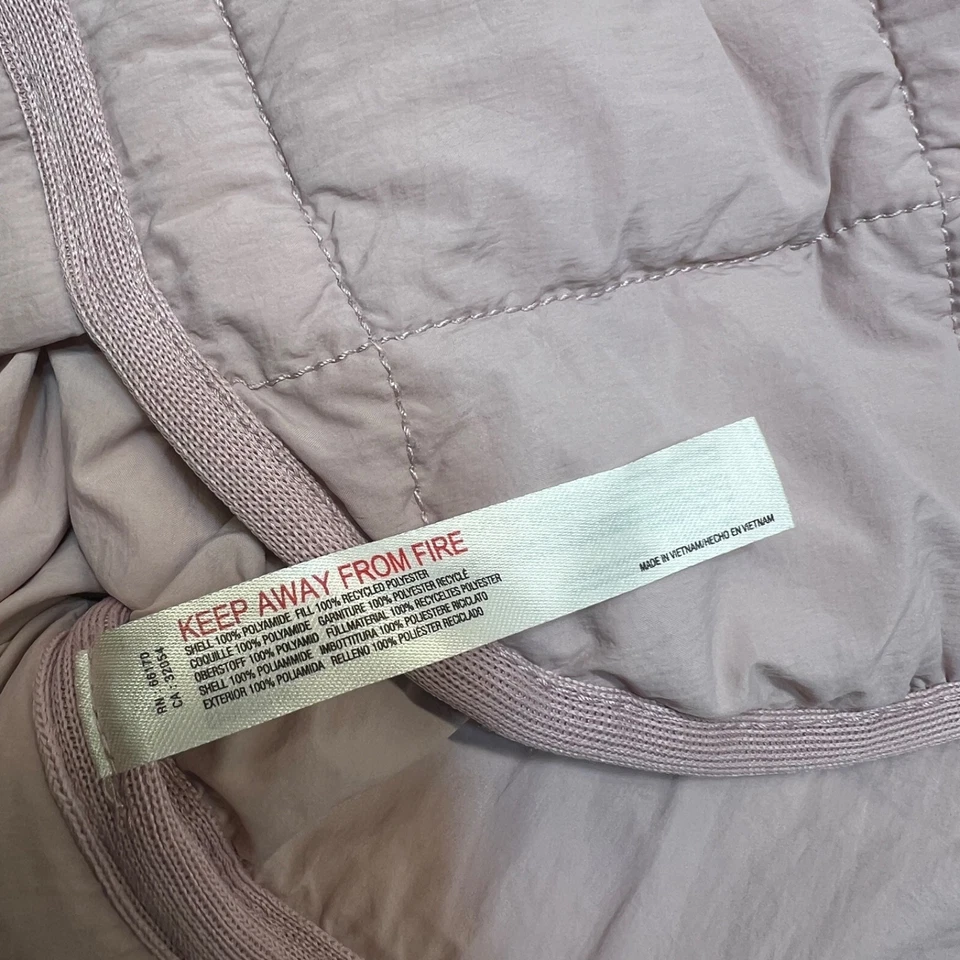 Chaqueta acolchada Free People Movement para mujer Pippa púrpura talla L Foto 4 de 4