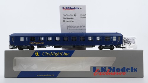 L.S. Models H0 49011-2 Schlafwagen 2.Kl. "City Night Line" DB | Condition: Gebraucht