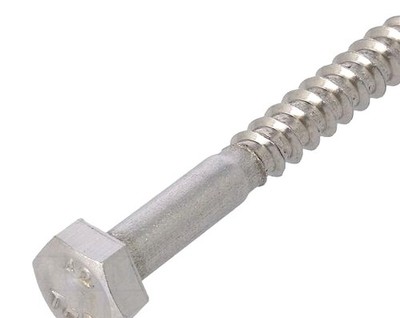 100x Screw; for wood; 6x50; Head: hexagonal; none; 10mm - B6X50/BN704 | EU Stock