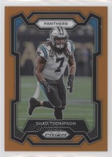 2023 Panini Prizm Orange Prizm 187/249 Shaq Thompson #45 0dc2