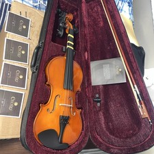 Mendini By Cecilio Violin Varnish, 4/4 Vintage In Mint Conditions  