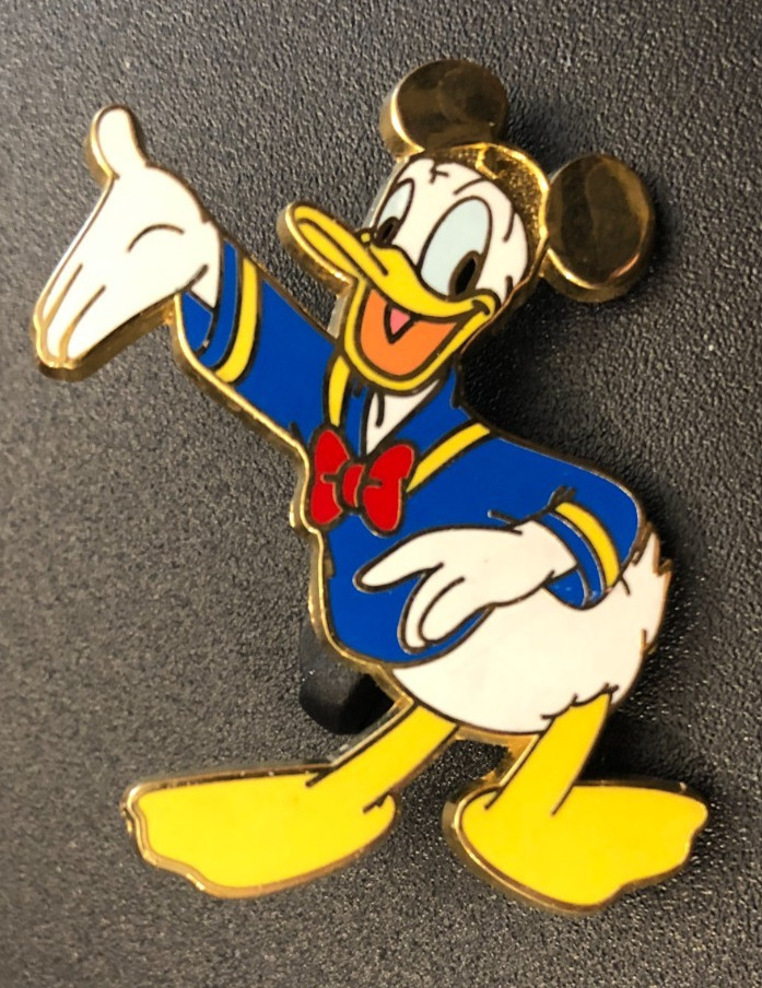 Disney pin 45477 Donald Duck Golden Ears Hat gold earhat earshat mickey mouse