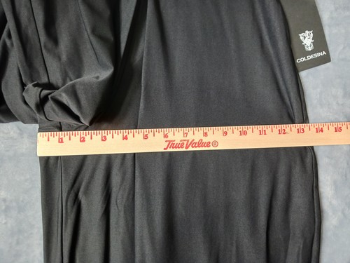 Coldesina Pants Womens XS Black Wide Leg Culottes Pull On Stretch Pockets - Picture 6 of 12