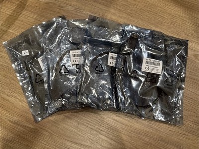 (Lot of 4) HP DisplayPort DP to DVI-D Adapter OEM P/N 752660-001 SPN 753744-001
