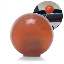 Orange Translucent Metal Flake Old Skool Retro Vintage Style Shift Knob - Insert