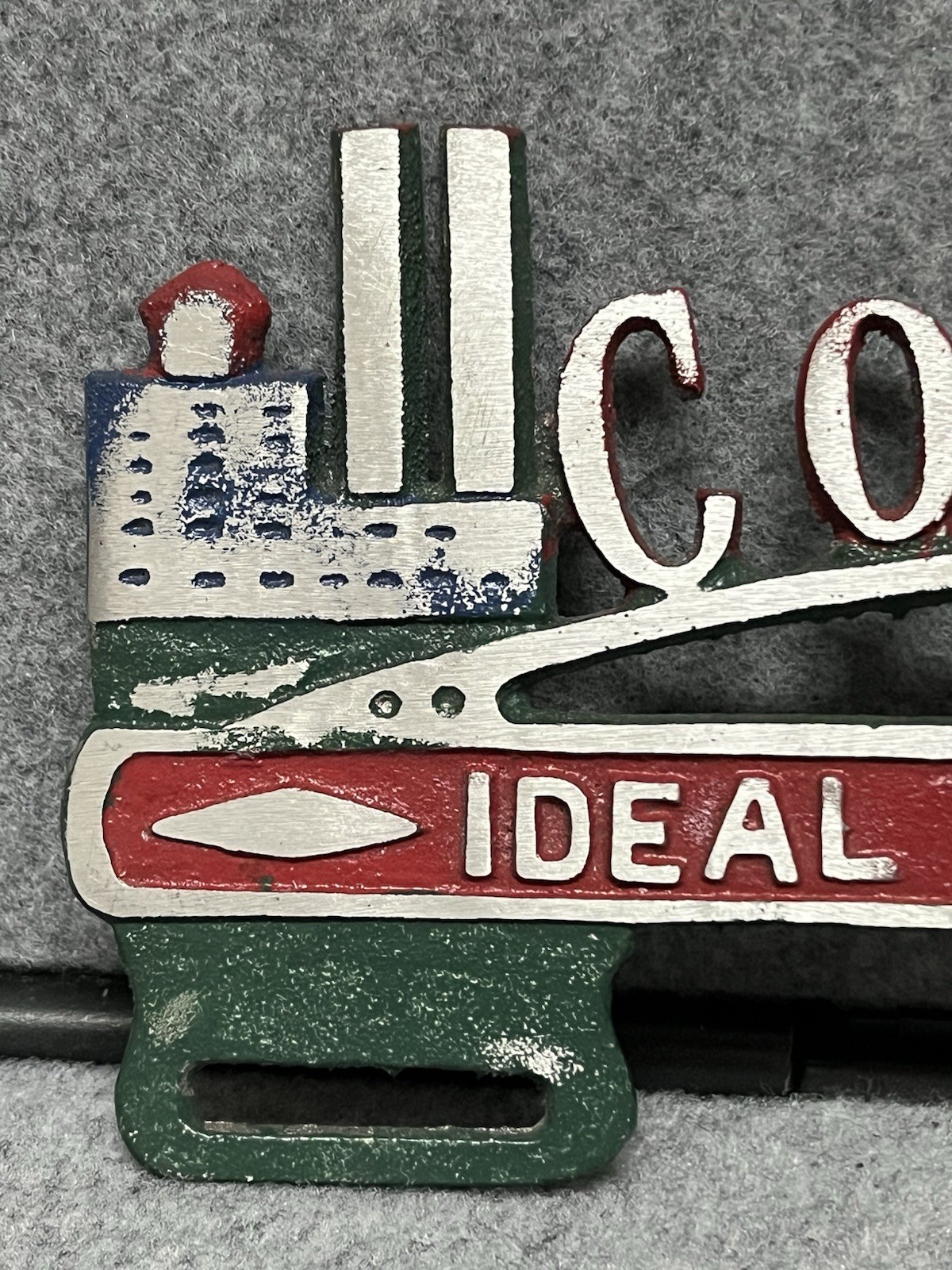 Pennsylvania License Plate Topper Columbia Pa Ideal for Industry Has Damage