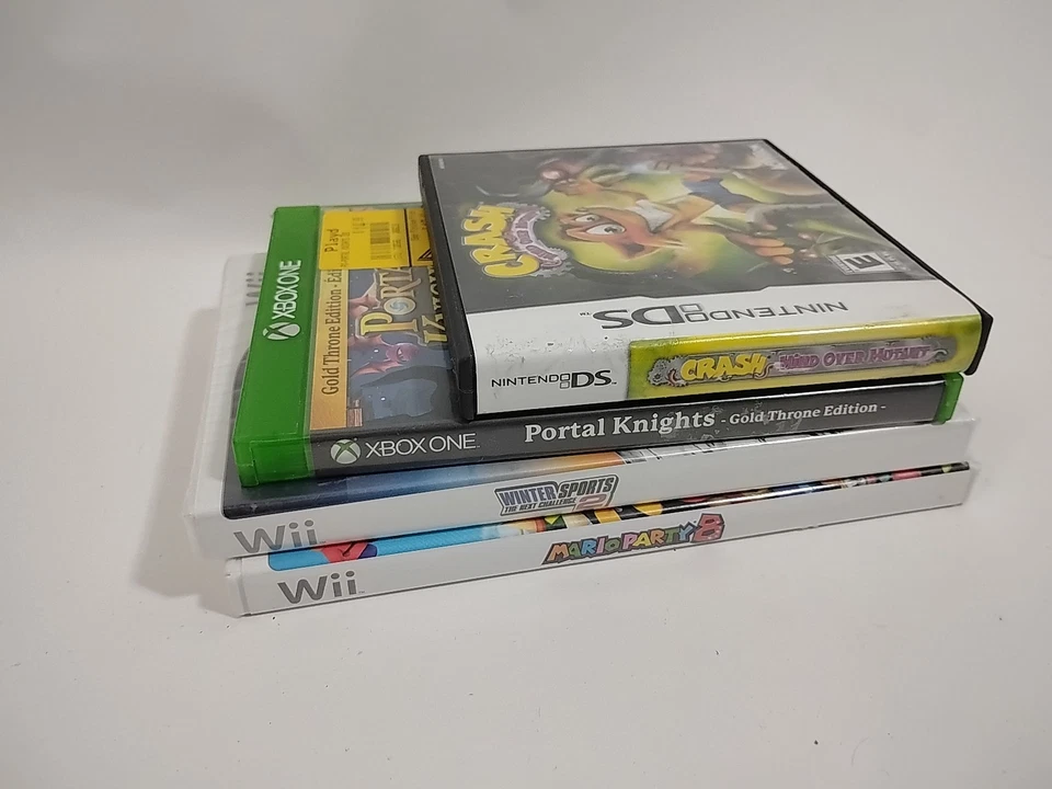 Nintendo Wii DS Xbox One Game Lot Set Bulk Bundle 4 Collection Mario - Image 3 of 4