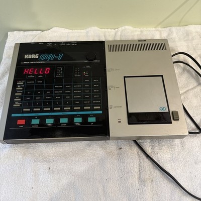 VTG KORG SQD-1 MIDI Recorder Audio Sequencer TESTED Works Great!!