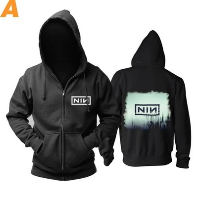 NIN Nine Inch Nails With Teeth Hoodie Rock Sweat Shirt Size S-5XL Unisex
