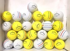 25 Callaway Chrome Soft X LS Triple Track 5A/4A Near Mint Used Golf Ball