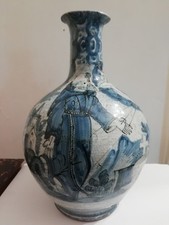  antico Vaso in maiolica Italia Savona 1600