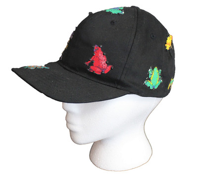 Hat Cap Frog Lover Original Trucker Biker Hipster Punk Hat Hippy San Antonio 