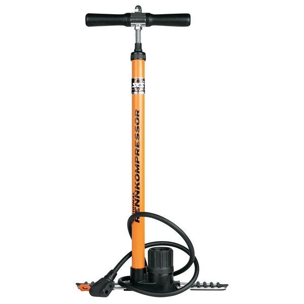 SKS Rennkompressor Standpumpe 16 Bar Fahrrad Luftpumpe Orange-image