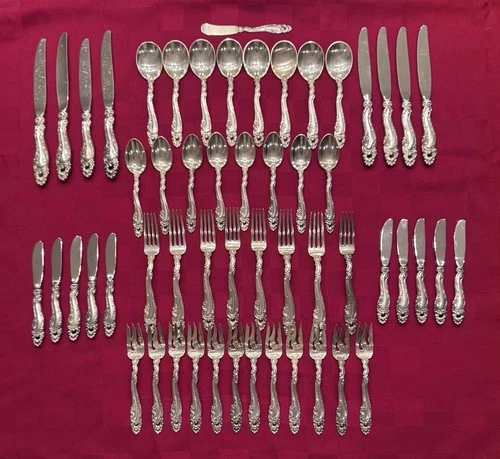 Gorham decor Sterling Flatware Set