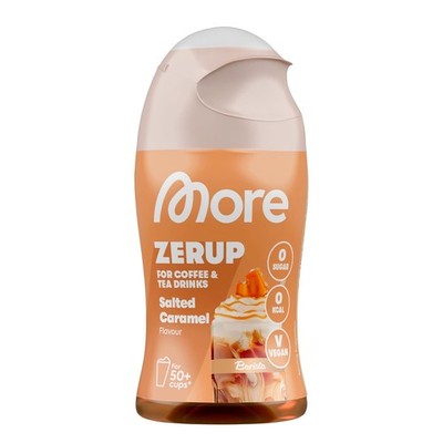 MORE Barista Zerup, Salted Caramel, 65 ml, für Kaffee, Tee und Heißgetränke, ...