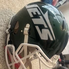 Garrett Wilson Signed Fanatics Full Size Authentic Helmet