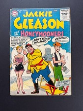 JACKIE GLEASON and the Honeymooners comic #1 DC-1st app Ralph Kramden GD 3.0-4