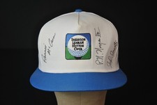 VTG Golf Andy Williams Open Hat Autographed Shearson Lehman Brothers 4725CS2