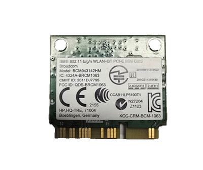 Broadcom BCM943142HM DW1704 Wireless WIFI Bluetooth WLAN Card For DELL 17TR 15TR